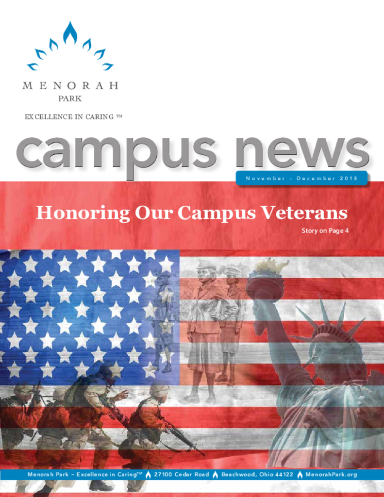 Menorah Park Senior Living Community Assisted Living, Nursing Home